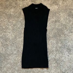 Bar III mock neck ribbed tank